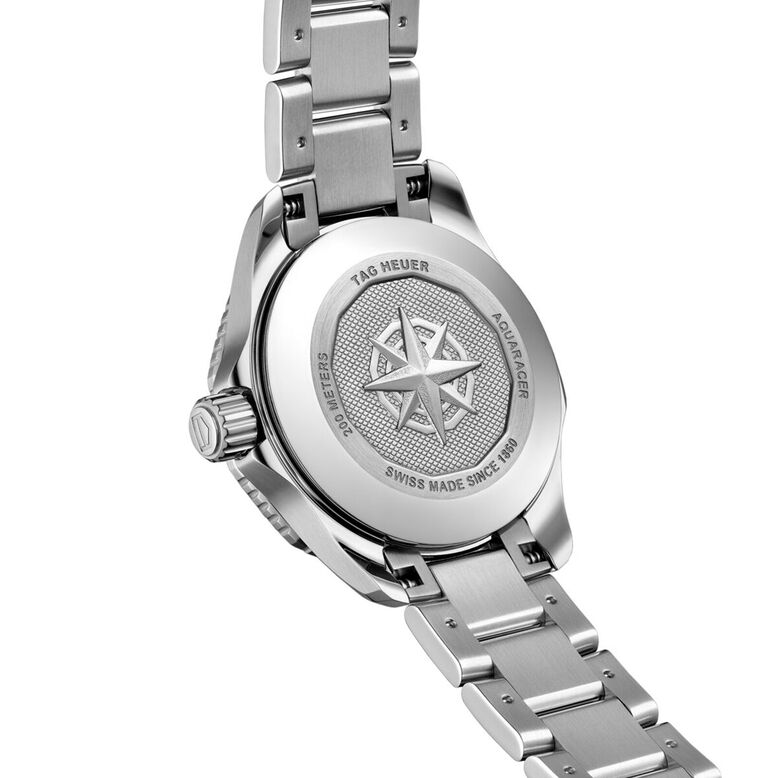 Aquaracer Professional 200 Date 30mm Ladies Watch Red, , hi-res