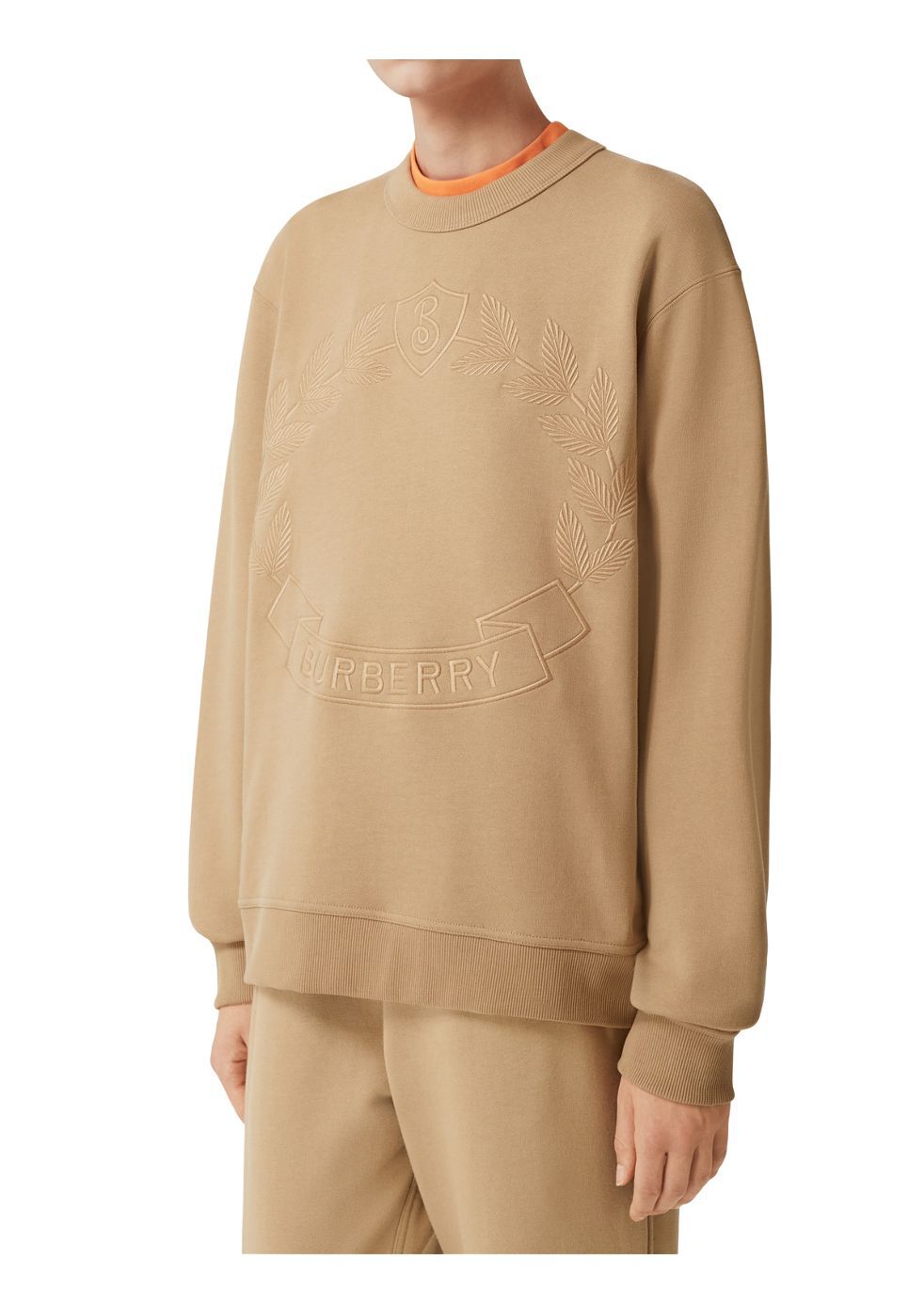 Burberry online crest sweatshirt