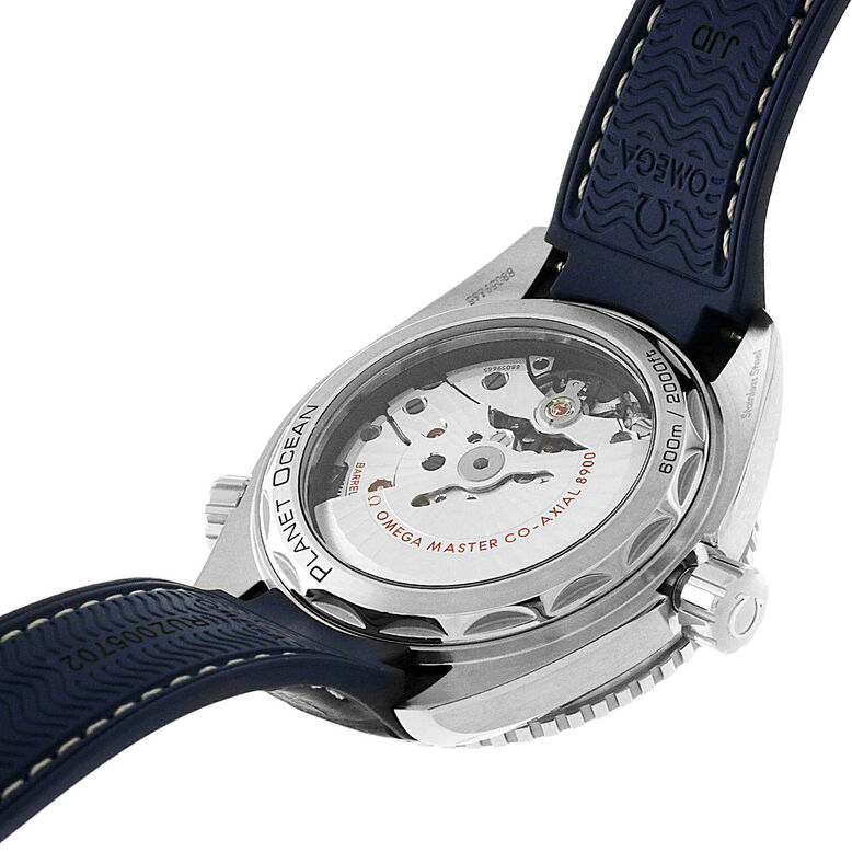 Omega Seamaster Planet Ocean 600M Mens 43.5mm Automatic Co-Axial Blue Divers Watch, , hi-res