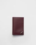 Saffiano leather passport holder