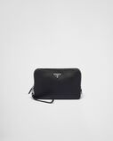 Saffiano Leather Clutch, , hi-res