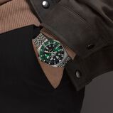 5 Sports SKX GMT Bi- Colour 42.5mm Mens Bracelet Watch Green, , hi-res