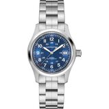 Khaki Field Auto 38mm Unisex Watch Blue, , hi-res