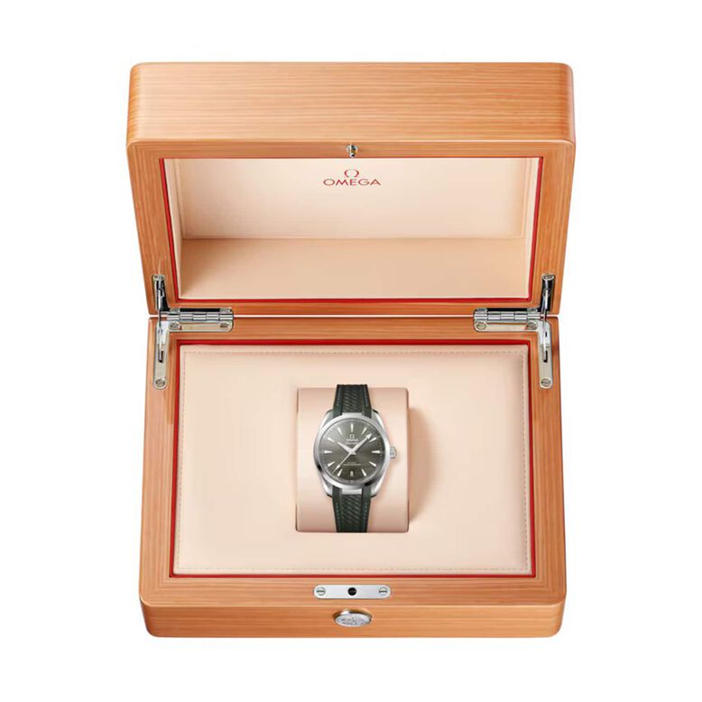 Seamaster Aqua Terra 150M 38mm, Steel on Rubber Strap, , hi-res
