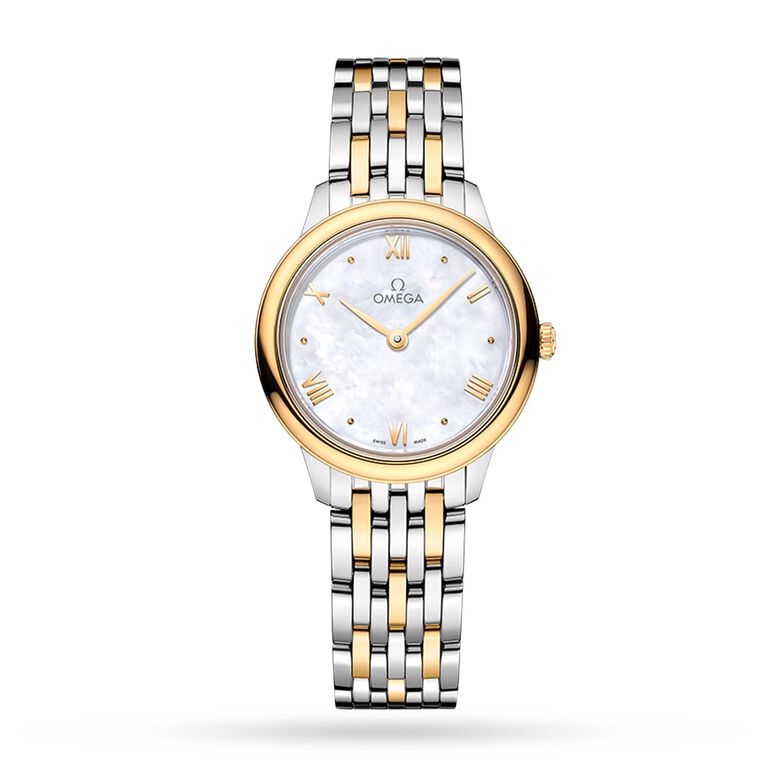 De Ville Prestige Quartz 27.5mm Ladies Watch White, , hi-res