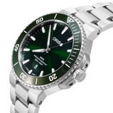 Aquis Date 43.5mm Green Dial Mens Watch, , hi-res