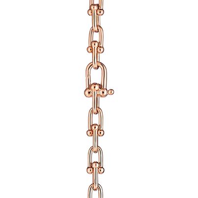 Tiffany City HardWear wrap bracelet in 18k rose gold, medium, , hi-res