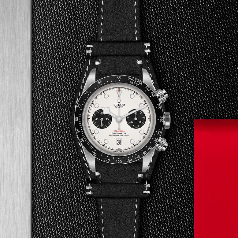 Black Bay Chrono 41mm Steel Case Opaline Dial, , hi-res
