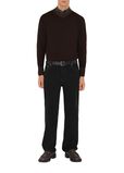 Check Leather Belt, , hi-res