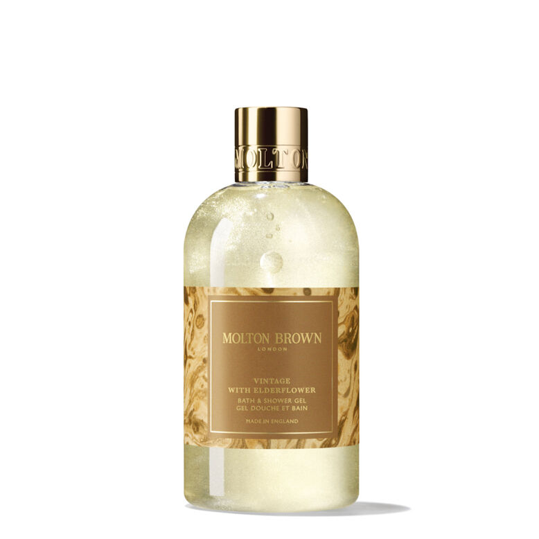 Vintage With Elderflower Bath &amp; Shower Gel, , hi-res