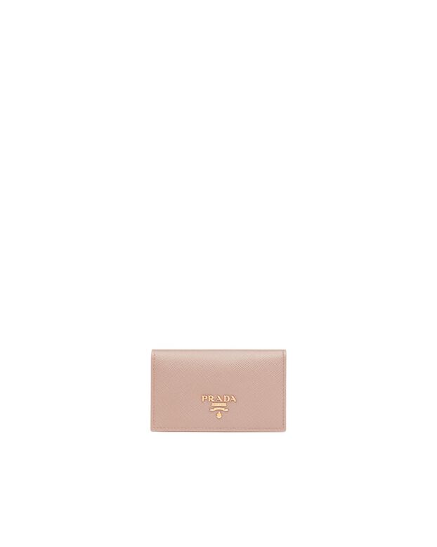 Saffiano Leather Card Holder, , hi-res