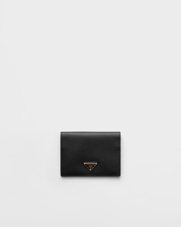 Saffiano leather passport holder, , hi-res
