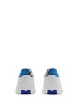 Leather and Check Terrace Sneakers​, , hi-res