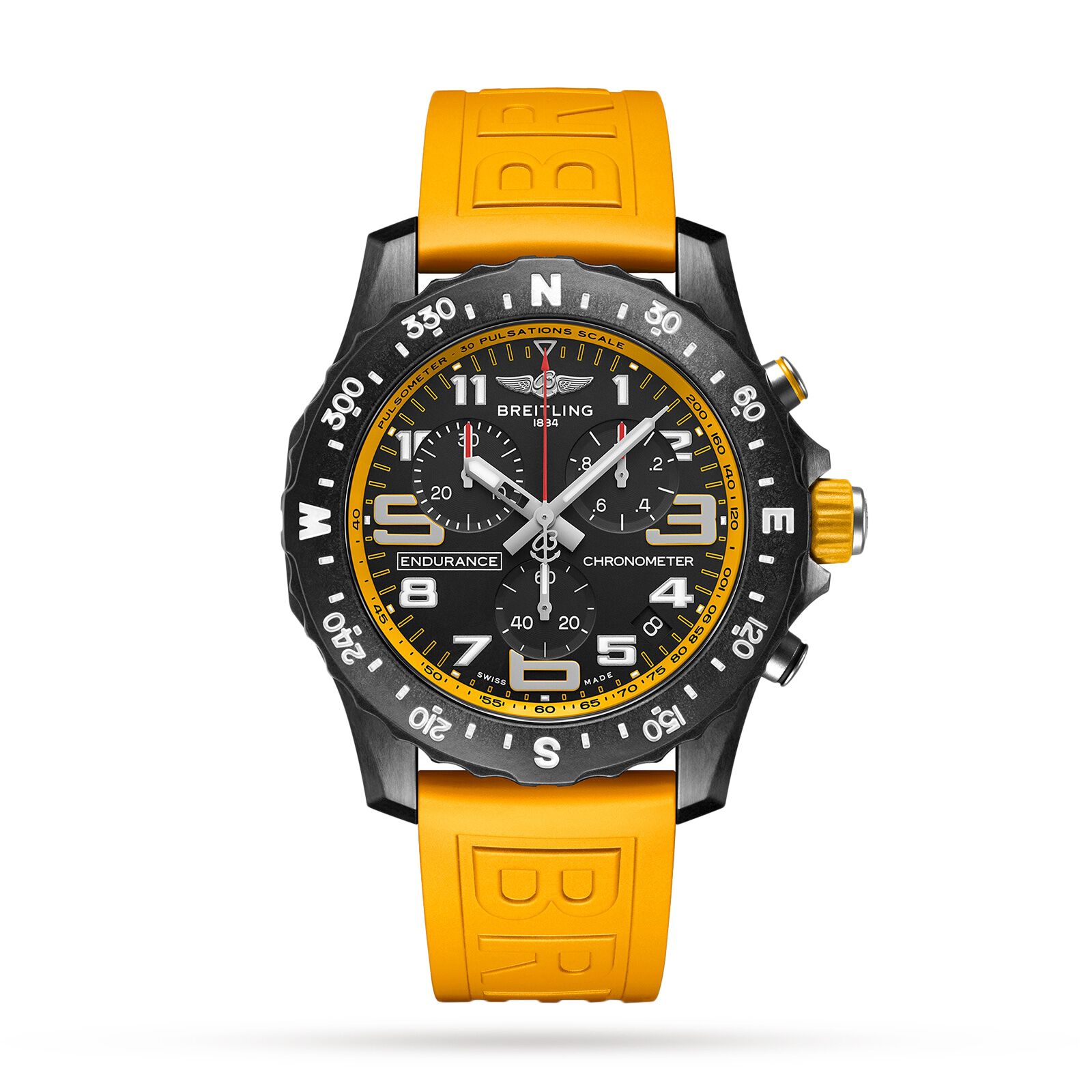 Yellow rubber strap watches 2025