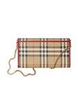 Check Chain Strap Wallet, , hi-res
