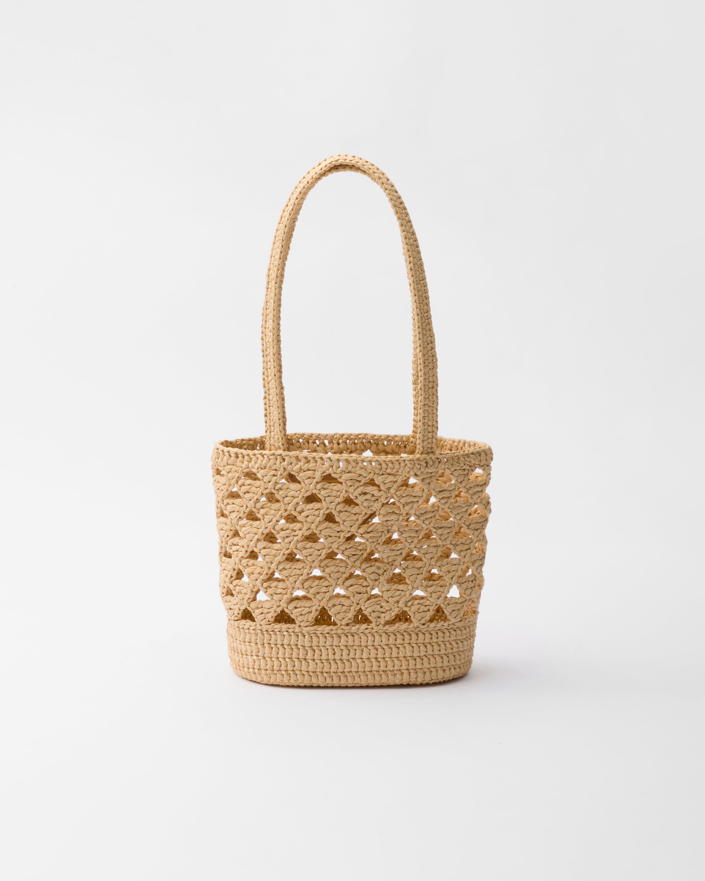 すぐ届く☆prada☆クロシェ トート バッグ Crochet bag Customize Your Prada Crochet Bag and Make it Unique