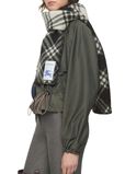 Narrow Check Wool Scarf, , hi-res