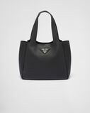 Large leather tote, , hi-res