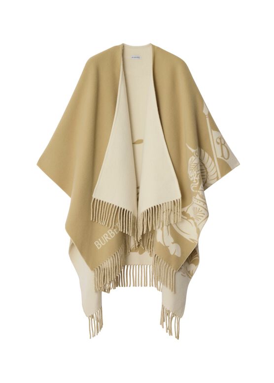 EKD Wool Cashmere Cape, , hi-res
