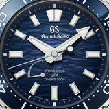 Evolution 9 Spring Drive U.F.A Ushio 300 Diver 40.8mm Mens Watch Blue, , hi-res