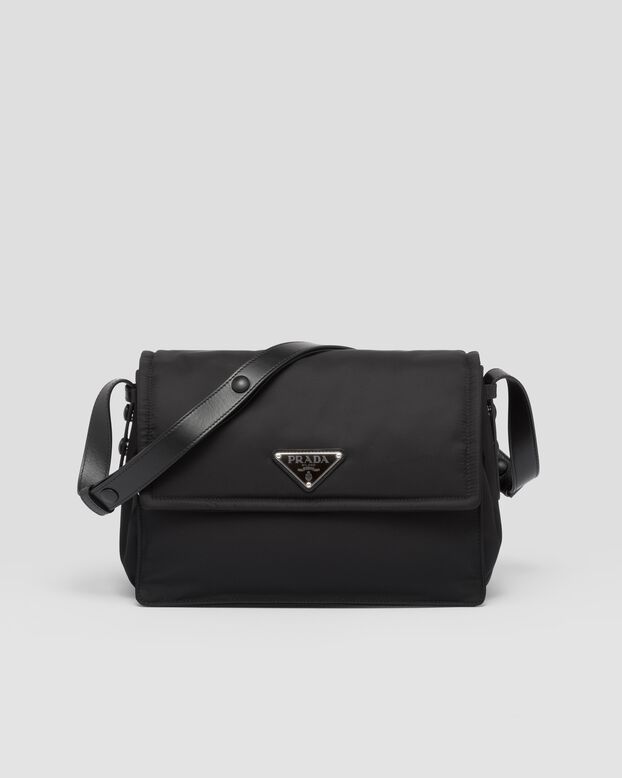 Prada Traveller medium padded Re-Nylon bag, , hi-res