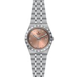 Royal 38mm Steel Case Diamond-Set Salmon Dial, , hi-res