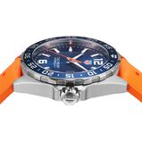 Formula 1 43mm Mens Watch Orange Rubber Strap, , hi-res