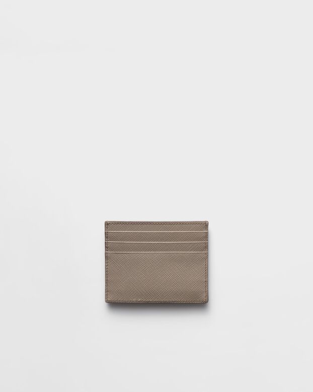 Saffiano Leather card holder, , hi-res