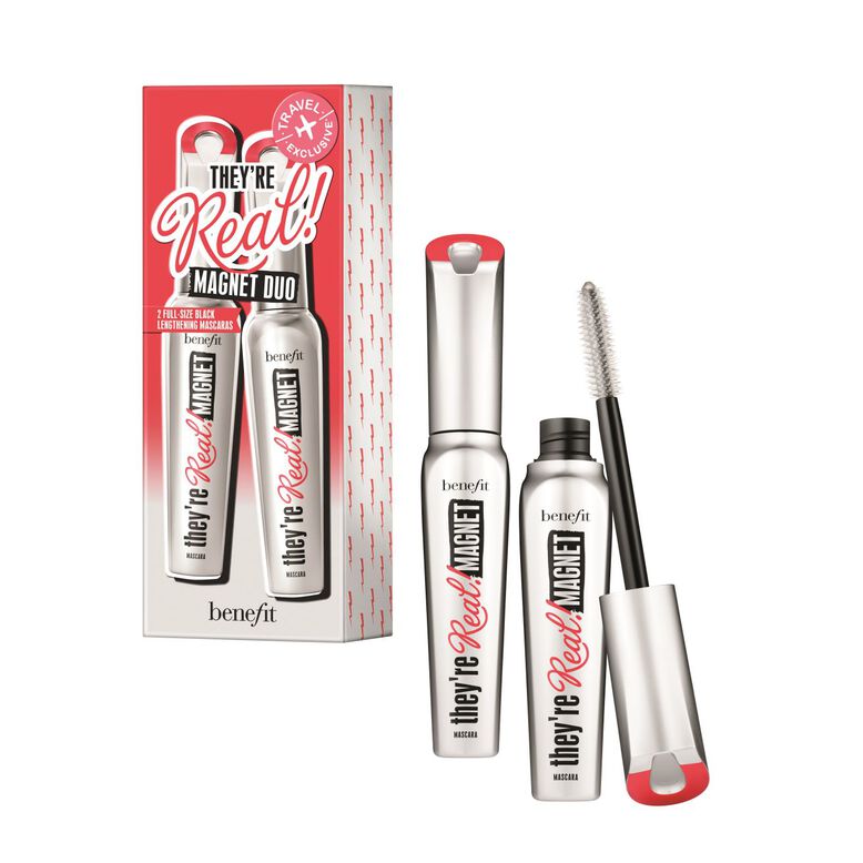 They're Real Magnet Mascara Duo Travel Set - Black, , hi-res