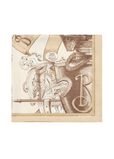 Etched Knight Silk Scarf, , hi-res