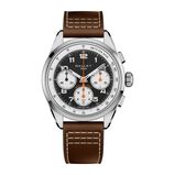 Multichron Sport Chronograph Automatic 41mm Unisex Watch Black Dial Leather, , hi-res