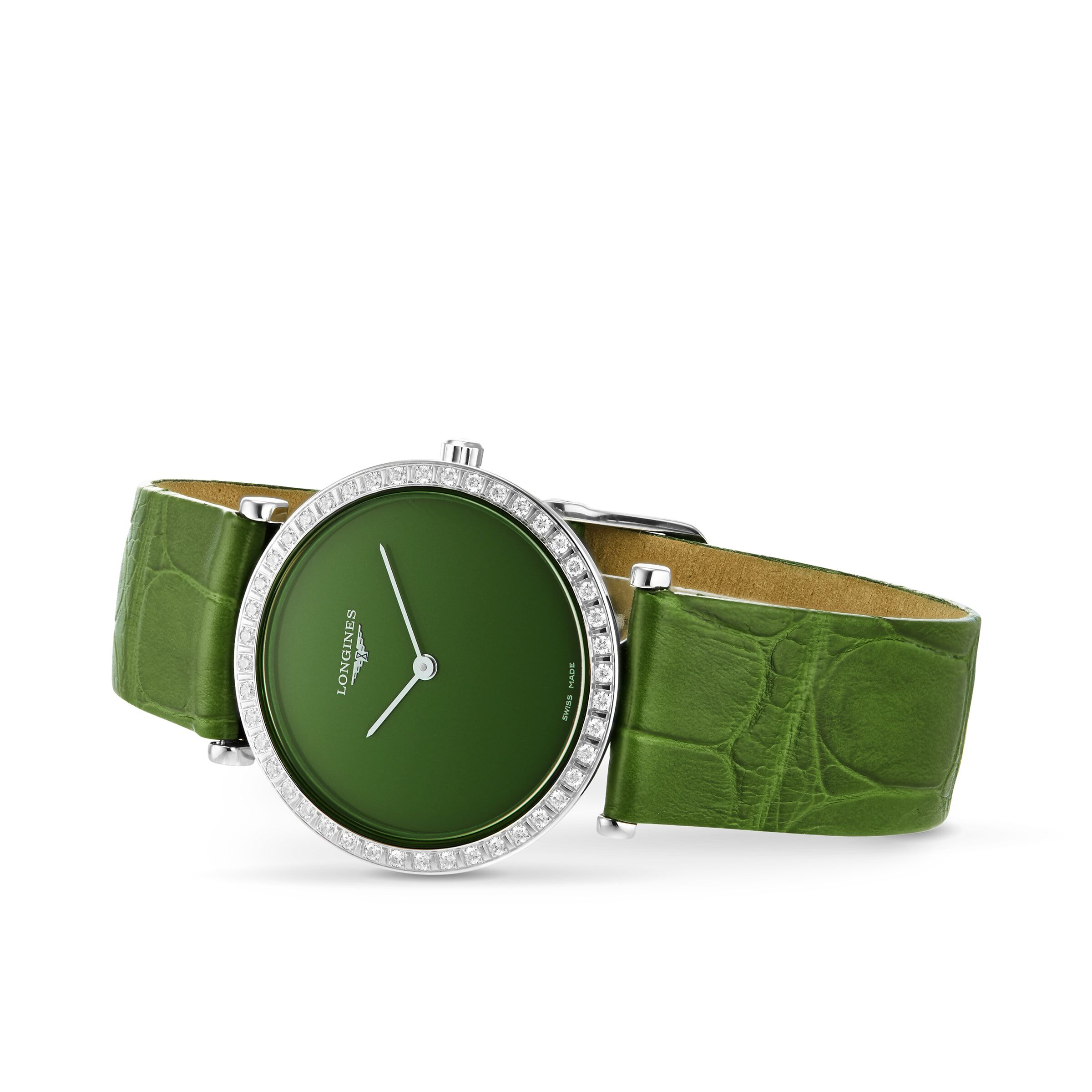 Longines La Grande Classique 29mm Ladies Watch Green Fine Watches