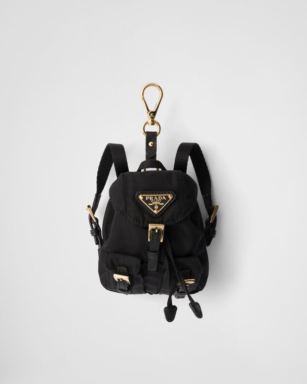 Mini Icon Re-Nylon bag charm, , hi-res