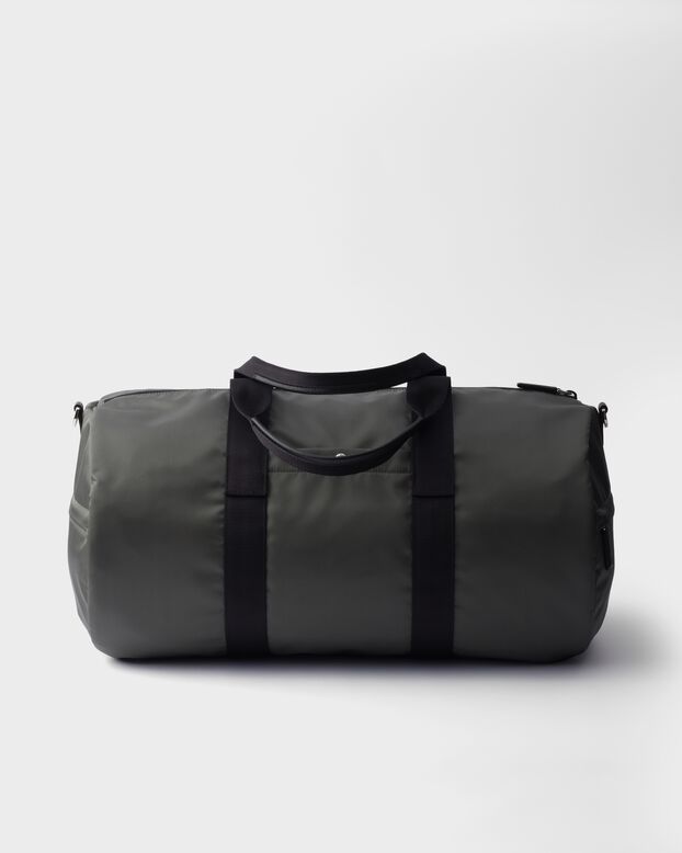 Re-Nylon and Saffiano leather duffle bag, , hi-res