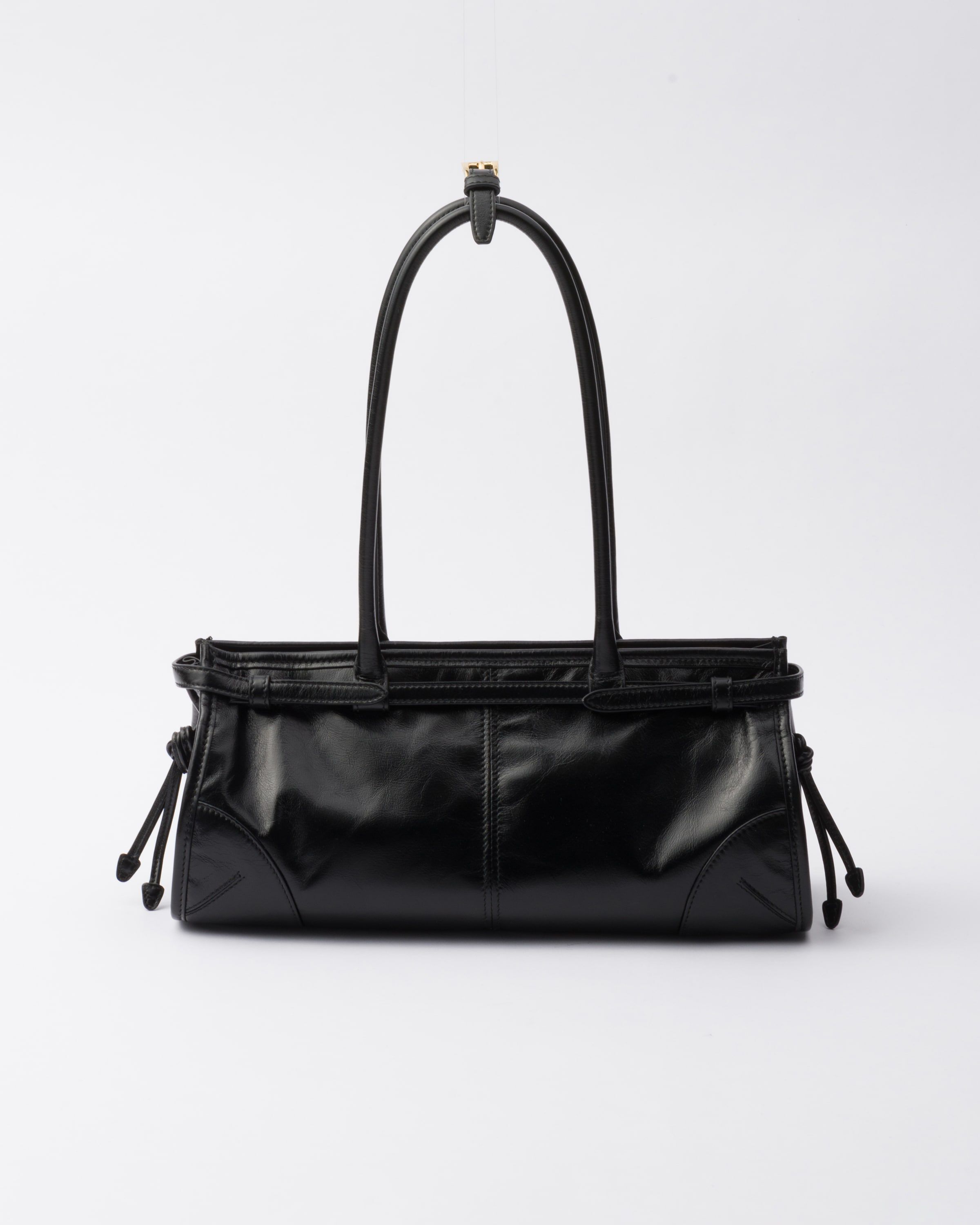 Medium leather handbag on sale
