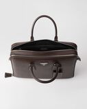 Saffiano leather briefcase, , hi-res