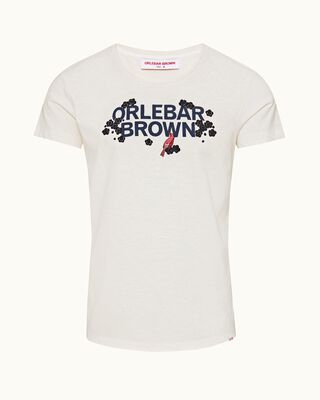 Ob Classic Tee Plum Blossom White Sand/Night Iris