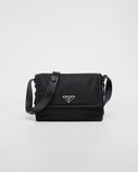 Small padded Re-Nylon shoulder bag, , hi-res