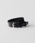Leather belt