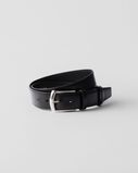 Leather belt, , hi-res
