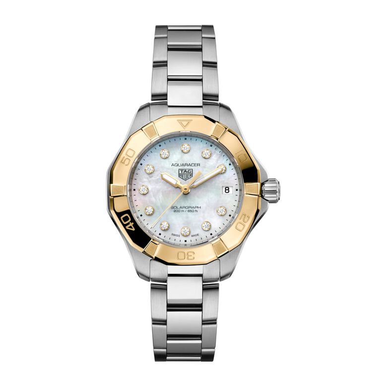 Aquaracer Professional 200 Solargraph Quartz 34mm Ladies Watch UK Limited Edition, , hi-res