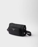 Medium Re-Nylon and Saffiano leather shoulder bag, , hi-res