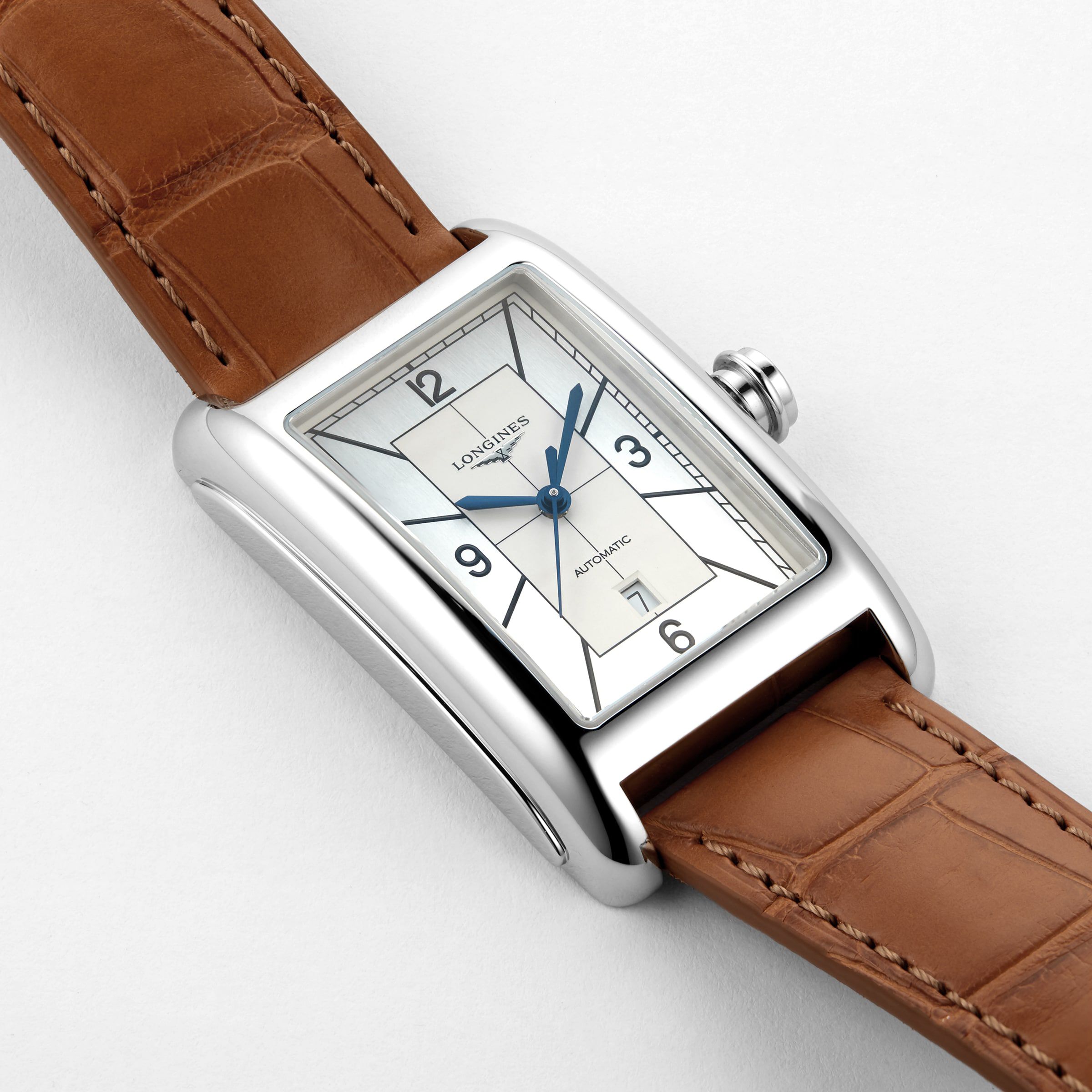 Longines dolce vita leather strap online