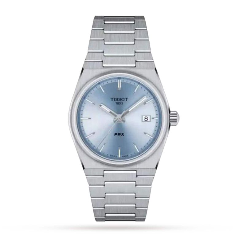 T-Classic PRX 35mm Unisex Watch Light Blue, , hi-res