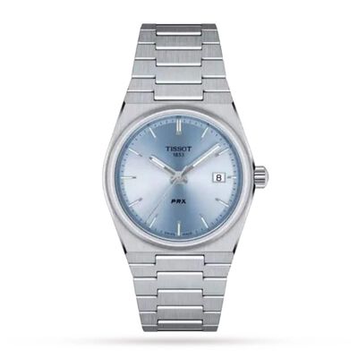 T-Classic PRX 35mm Unisex Watch Light Blue