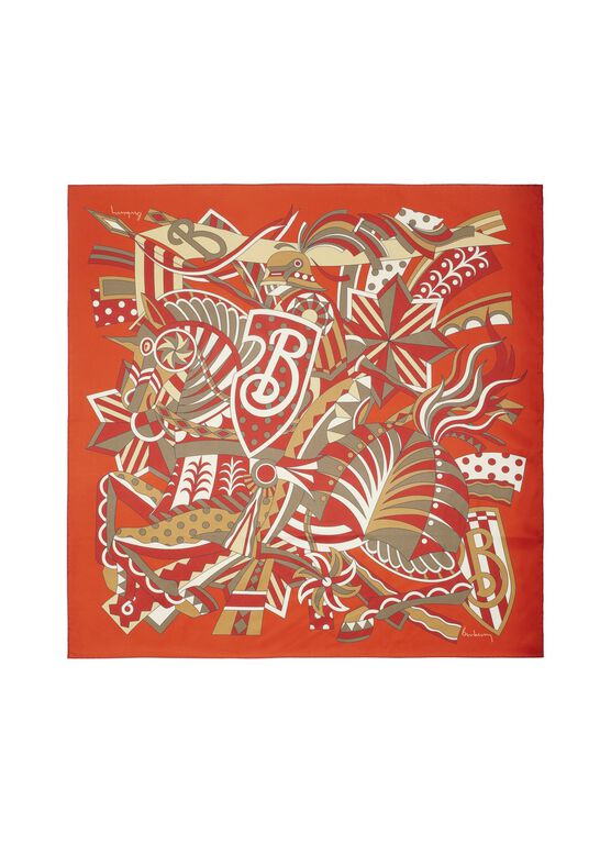 Carousel EKD Silk Scarf, , hi-res