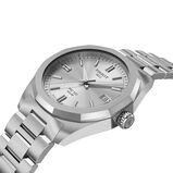 PRC 100 Solar Quartz 34mm Silver Ladies Watch, , hi-res