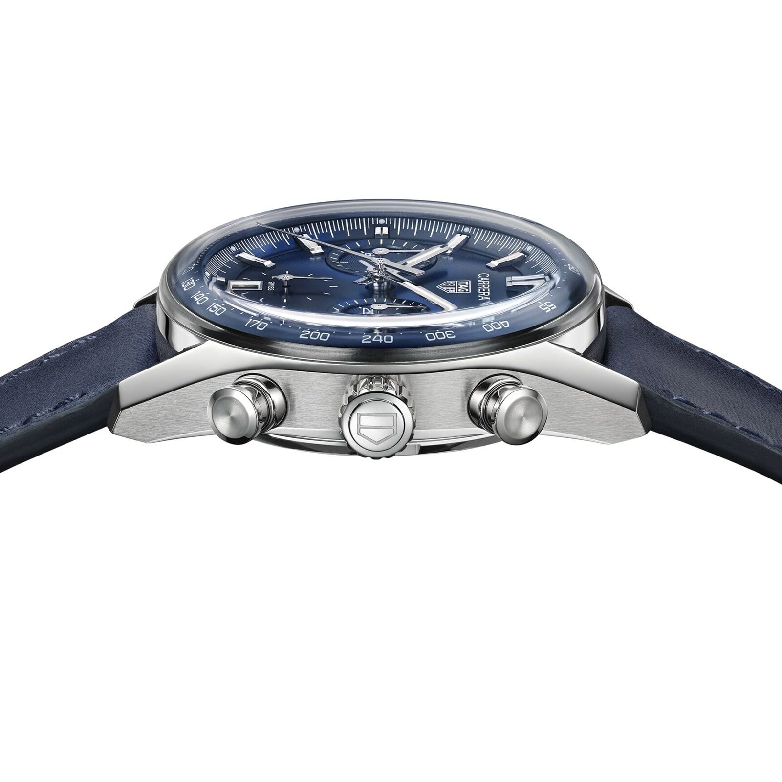 Tag Heuer Carrera Chronograph 39mm Mens Watch Blue Fine Watches
