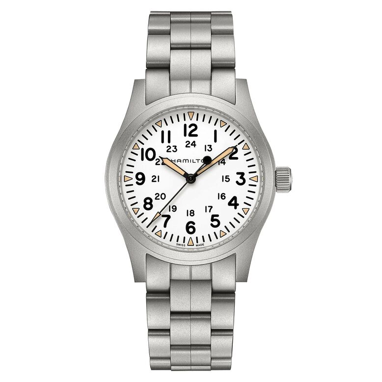 Khaki Field Mechanical 42mm Mens Watch White, , hi-res