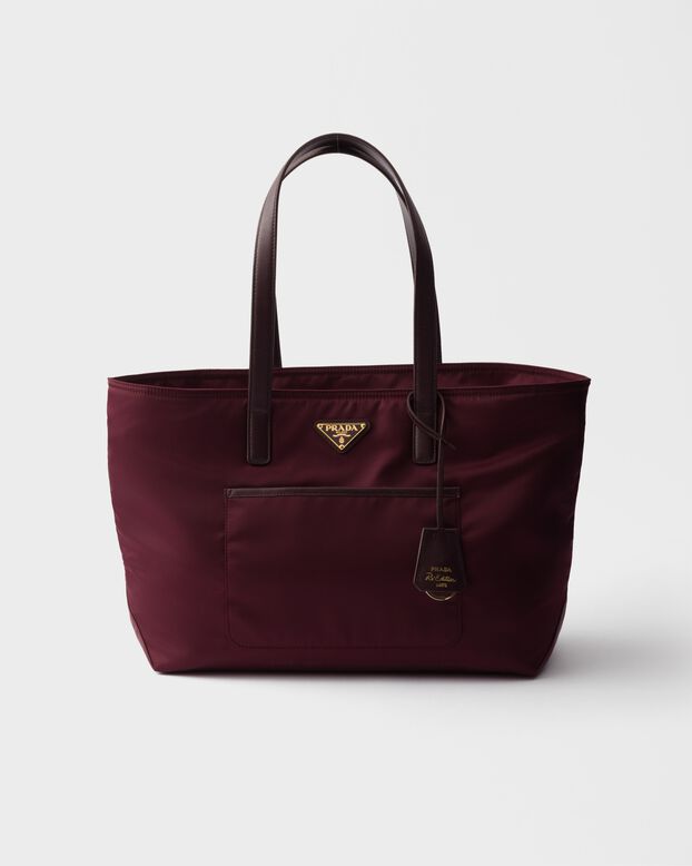 Prada Re-Edition 1978 medium Re-Nylon and Saffiano leather tote bag, , hi-res